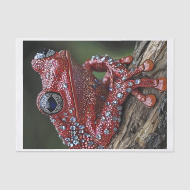 Frösche und Diamanten6 Seidenpapier (Vorderseite)