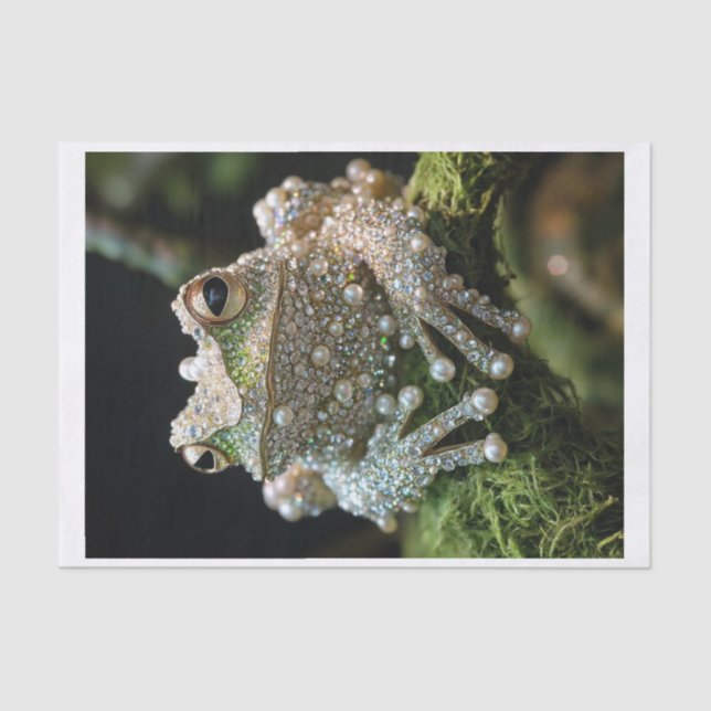 Frösche und Diamanten9 Seidenpapier (Vorderseite)