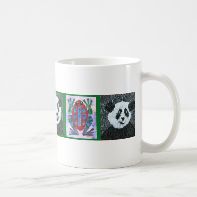Frösche und Panda-Tasse Tasse (Rechts)