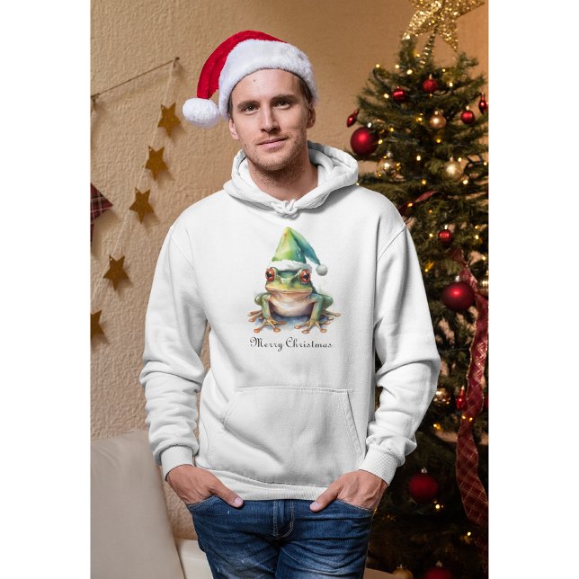 Froscher Weihnachtsfrosch, Brauch Hoodie (Von Creator hochgeladen)