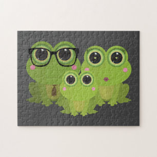 Froschfamilie Puzzle