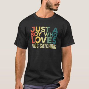 Froschfangbekleidung Froschjäger für Jungen T-Shirt