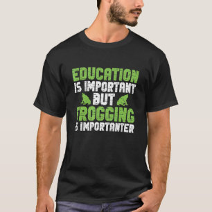 Froschfangende Kinder für Froschfänger T-Shirt