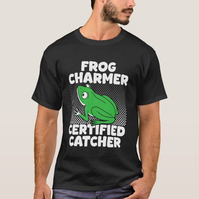 Froschfänger Charmer Kreidefrosch T-Shirt (Vorderseite)