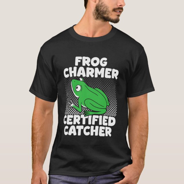 Froschfänger Charmer Kreidefrosch T-Shirt (Vorderseite)