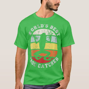 Froschfänger Weltler Froschjäger Jäger Scheck T-Shirt