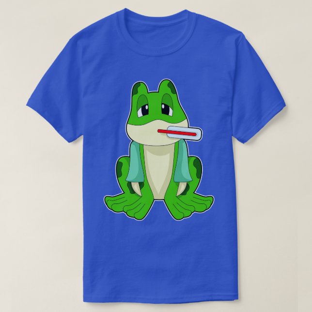 Froschfieberthermometer T-Shirt (Design vorne)