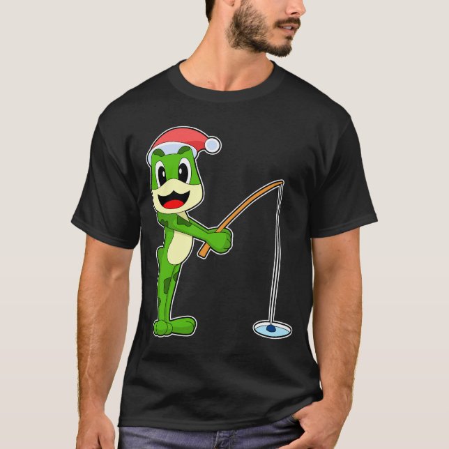 Froschfischerei T-Shirt (Vorderseite)