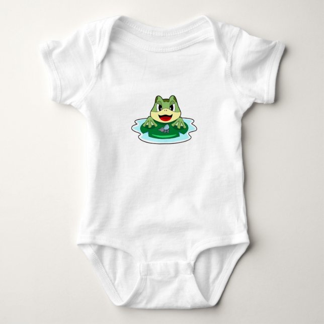 Froschfliege Baby Strampler (Vorderseite)