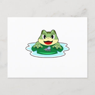 Froschfliege Postkarte