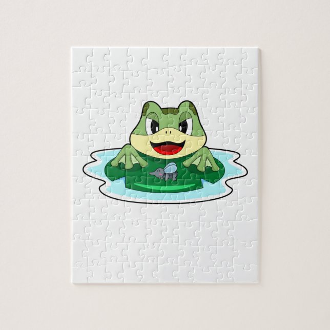 Froschfliege Puzzle (Vertikal)