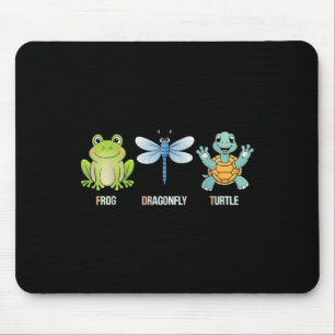 Froschfliege Schildkröte Funny Cut Tier Mousepad