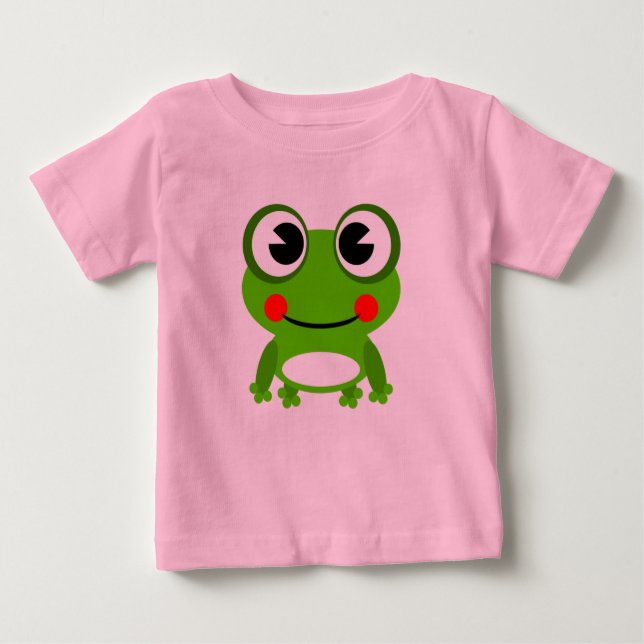 Froschfrosch Baby T-shirt (Vorderseite)