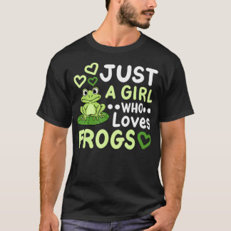 Froschfrosch Froschfrösche Froschfrösche für Mädch T-Shirt