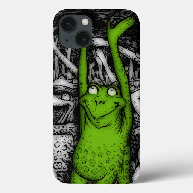 Froschfrosche Case-Mate iPhone Hülle (Rückseite)