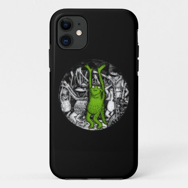 Froschfrosche Case-Mate iPhone Hülle (Rückseite)