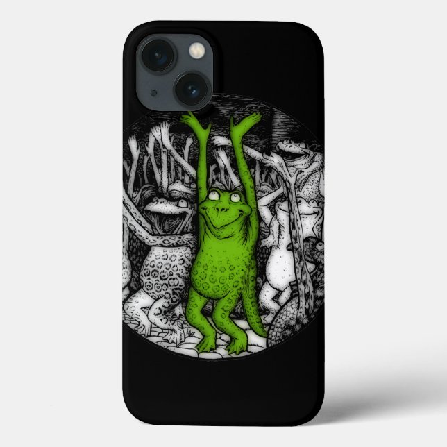 Froschfrosche Case-Mate iPhone Hülle (Rückseite)