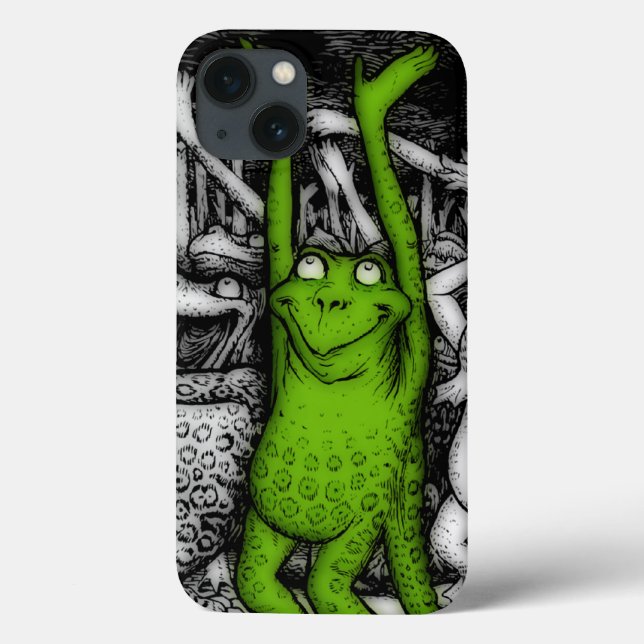 Froschfrosche Case-Mate iPhone Hülle (Rückseite)