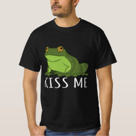 Froschgeschenk - Kiss Me - Bug Catcher Toad Design T-Shirt