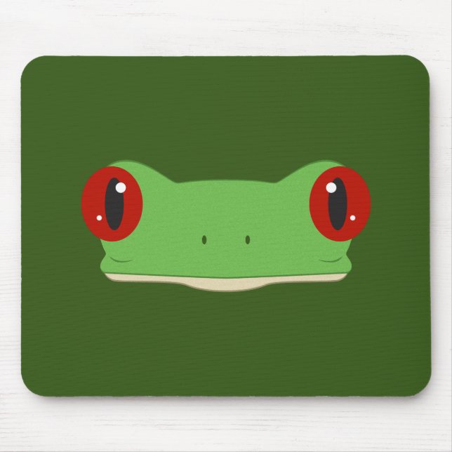 Froschgesicht Mousepad (Vorne)