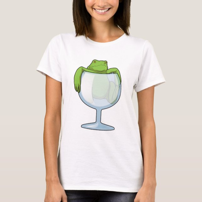 Froschglas T-Shirt (Vorderseite)