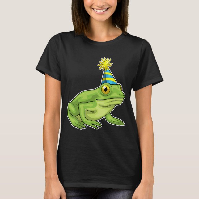 Froschhut aus Party T-Shirt (Vorderseite)