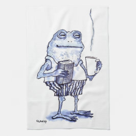 Froschige Morgen Geschirrtuch