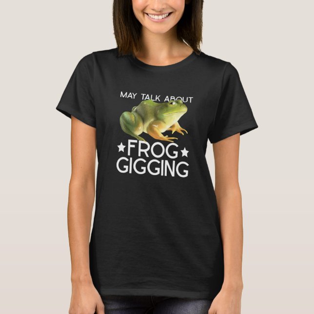 Froschjagd und Froschjagd T-Shirt (Vorderseite)