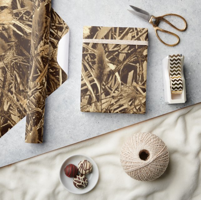 Froschkin, Entenjäger, Camouflage für Wasservögel Geschenkpapier (Kunsthandwerk)