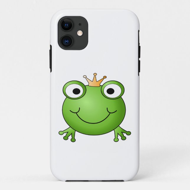 Froschkönig. Glücklicher Frosch Case-Mate iPhone Hülle (Rückseite)
