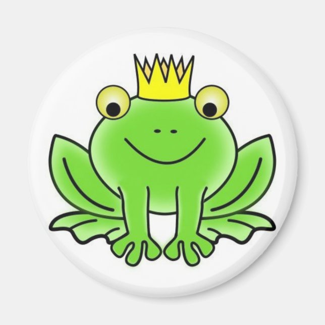 Froschkönig Magnet (Vorne)