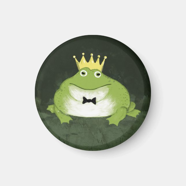 Froschkönig Magnet (Vorne)