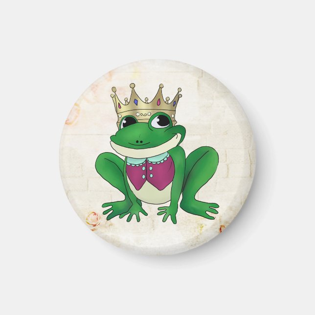 Froschkönig Magnet (Vorne)