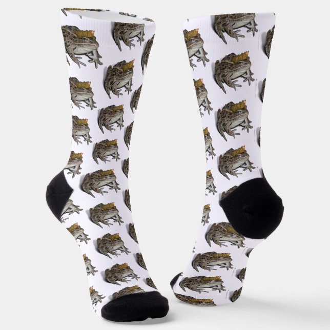 Froschkönig Socken (Gewinkelt)
