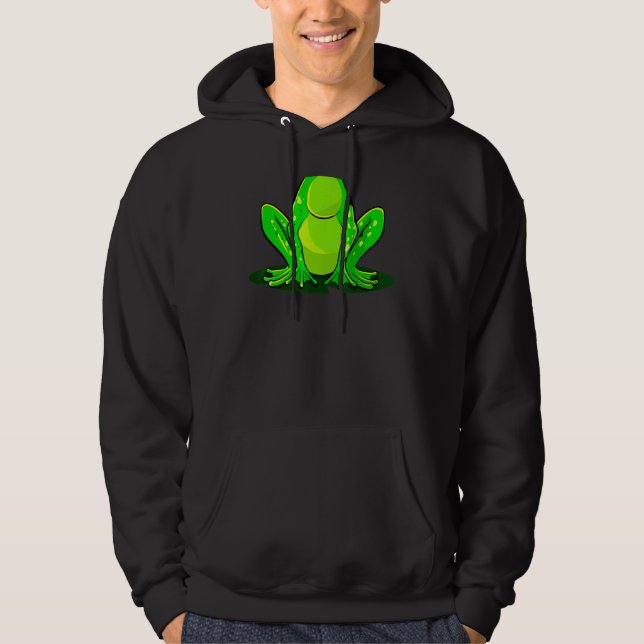 Froschkostüm Halloween Green Toad Kinder Männer Fr Hoodie (Vorderseite)