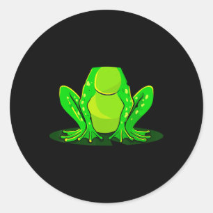 Froschkostüm Halloween Green Toad Kinder Männer Fr Runder Aufkleber
