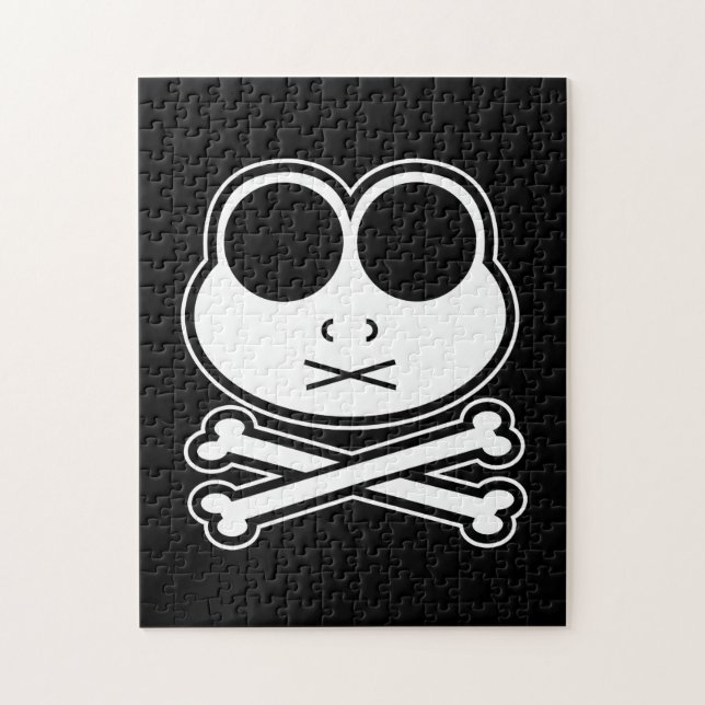 Froschkreuz Puzzle (Vertikal)
