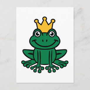 Froschkrone Postkarte