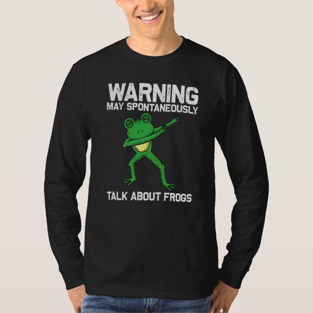Froschkunst für Männer Frauen, die Grüne Bäume zu  T-Shirt (Vorderseite)
