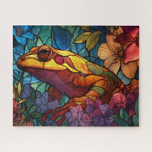 Froschkunstpuzzle Puzzle (Horizontal)