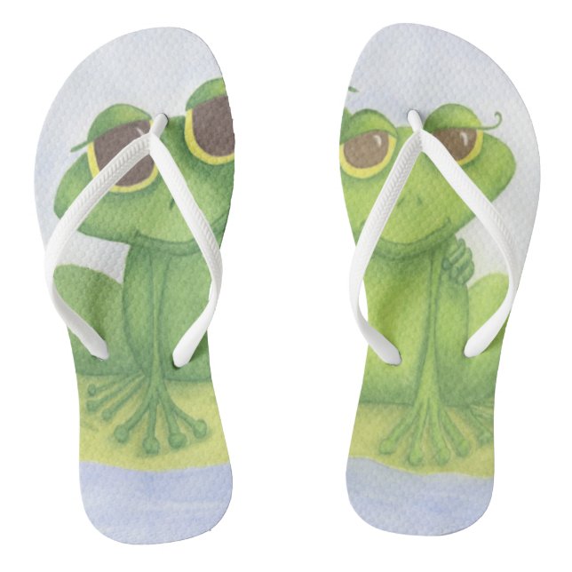 Froschliebhaber Flip Flops (Fußbett)