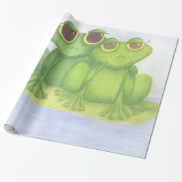Froschliebhaber Geschenkpapier