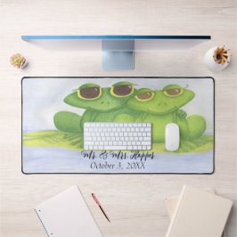 Froschliebhaber Schreibtischunterlage