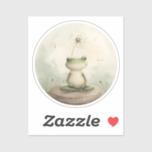 Froschmedikationsleuchte Aufkleber