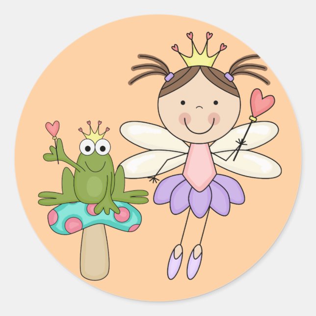 Froschmesse Sümpfe Magische Hemden und Geschenke Runder Aufkleber (Vorderseite)