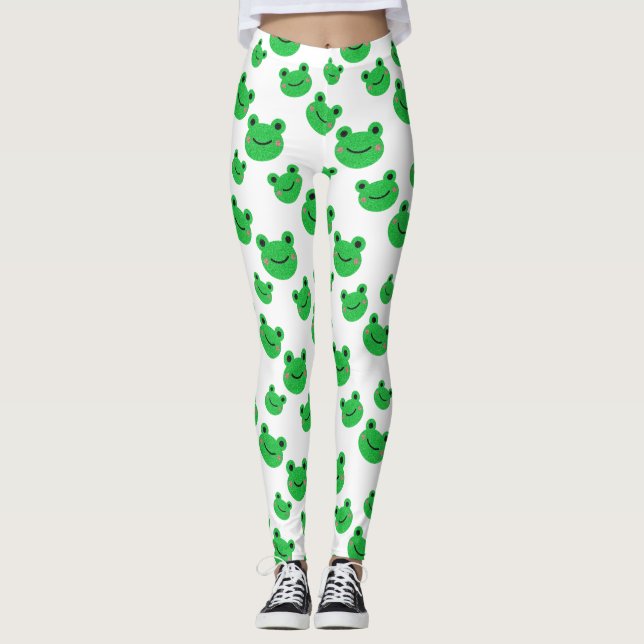 Froschmuster Leggings (Vorderseite)
