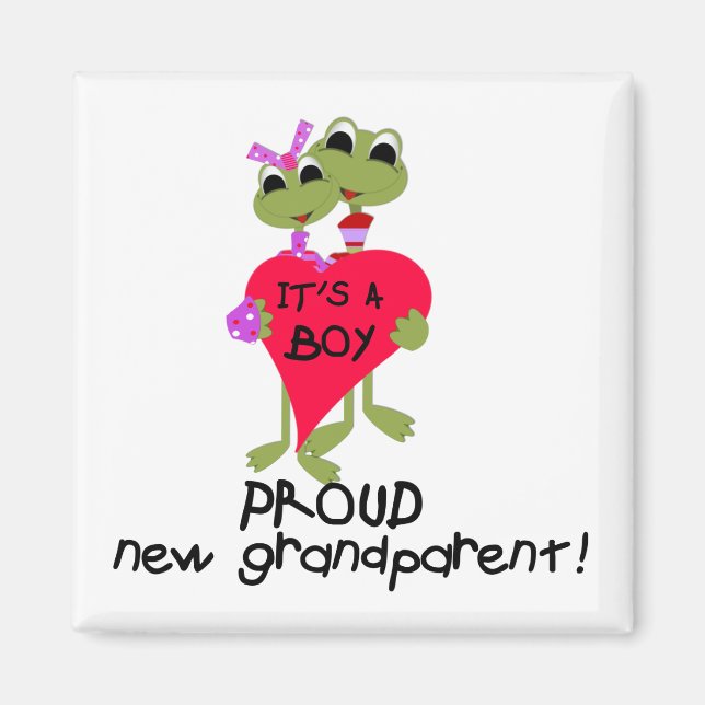 Froschmutter von Boy Tshirts und Geschenke Magnet (Vorne)