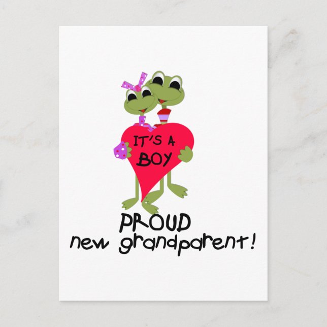 Froschmutter von Boy Tshirts und Geschenke Postkarte (Vorderseite)