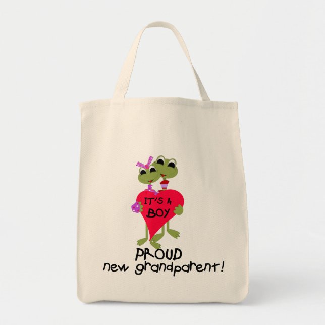 Froschmutter von Boy Tshirts und Geschenke Tragetasche (Vorne)