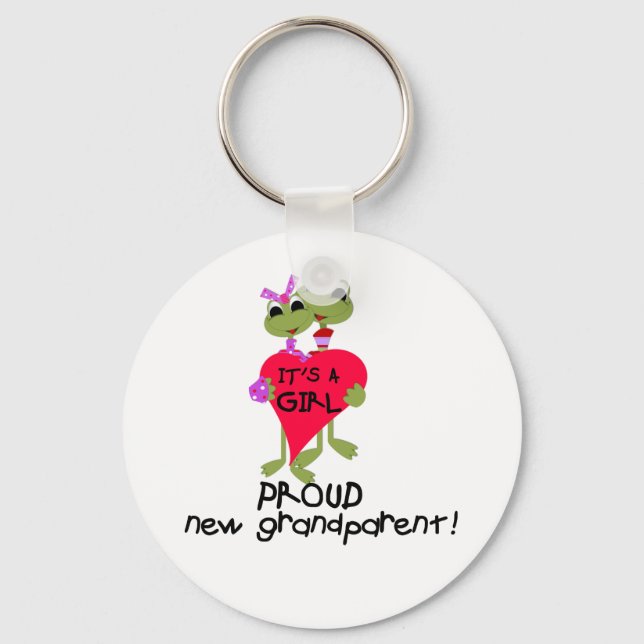 Froschmutter von Girl Tshirts und Geschenken Schlüsselanhänger (Vorderseite)